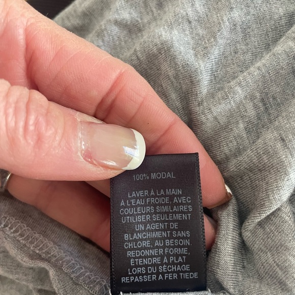 BNWOT Gray top - Picture 5 of 5